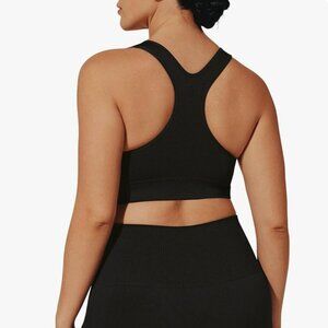 NWT ThirdLove Seamless Racerback Flex Sports Bra Black Medium